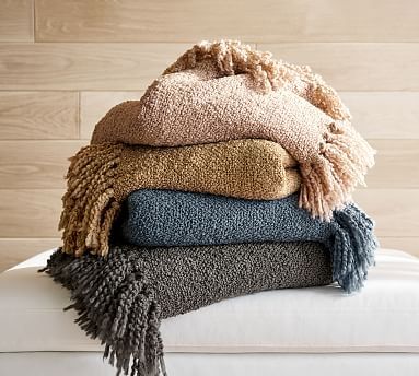 Dreamy Fringe Throw | Pottery Barn (US)