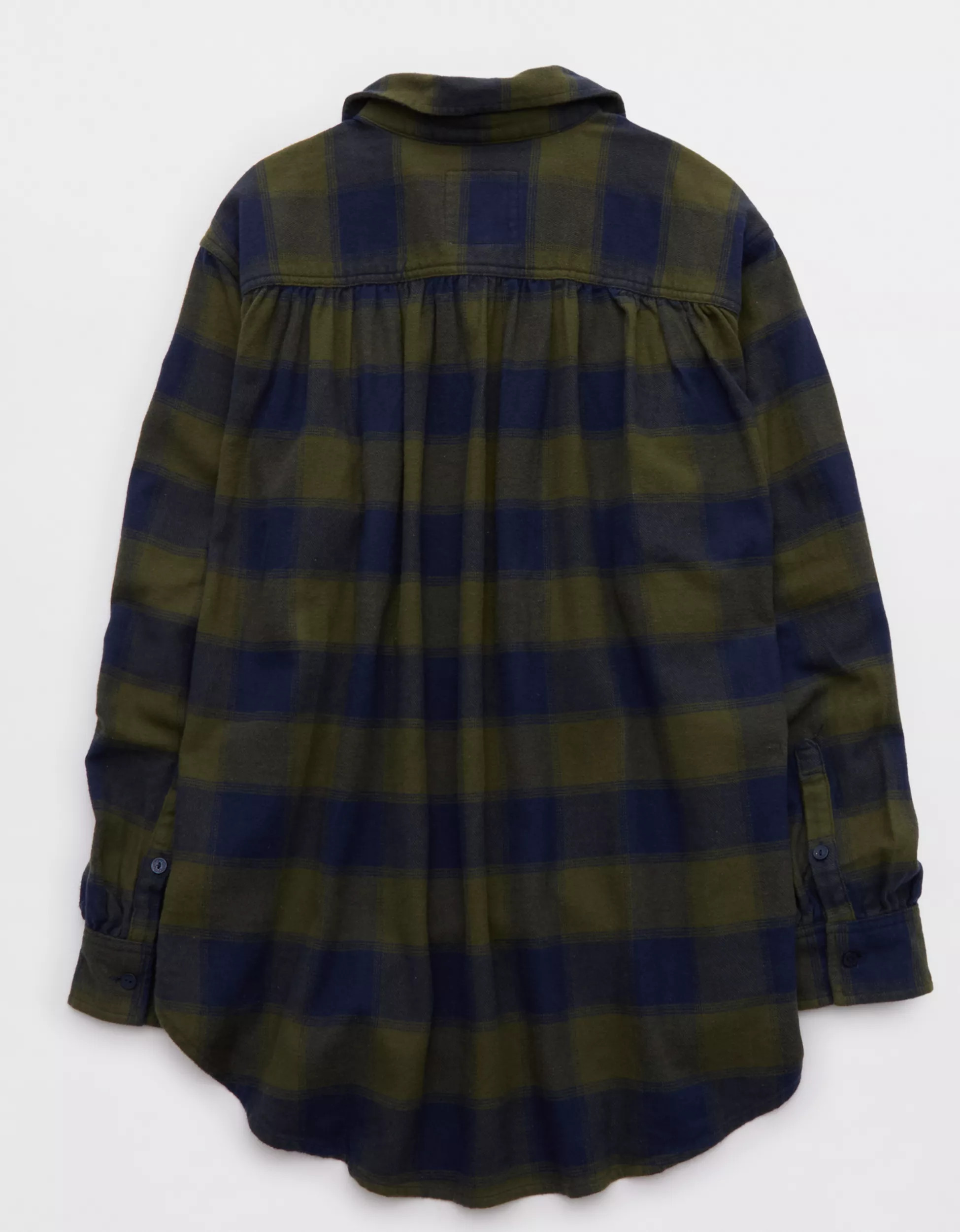 Aerie Anytime Fave Flannel Button Down Shirt | Aerie