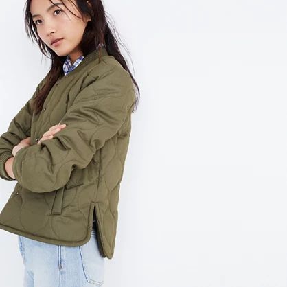 Quilted Military Jacket | Madewell