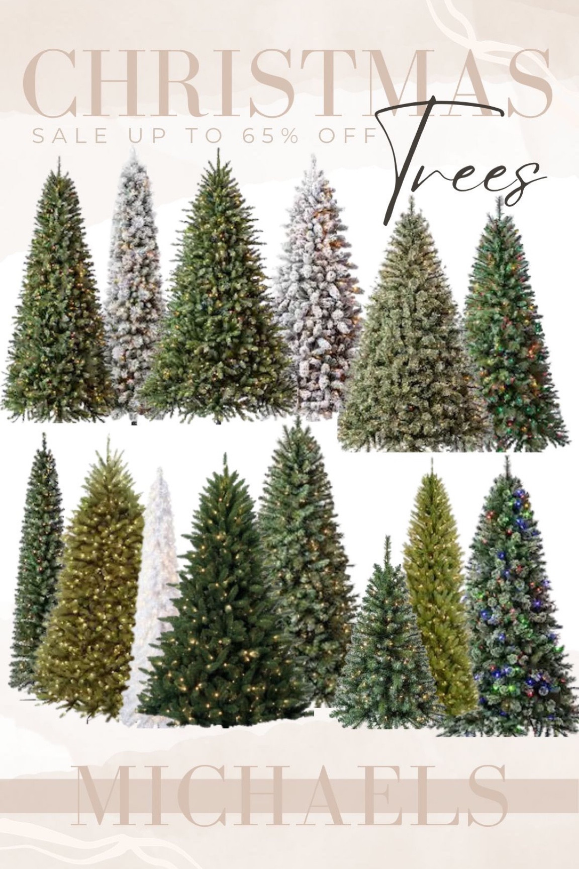 I was shocked when I saw how nice some of these faux Christmas trees were in-store the other day, and had to grab the 4ft one for our toddler to have his own Christmas tree to decorate this year! I cannot get over the price, since the little one was regular $99 and I got it on sale for $35 plus tax - such a steal of a sale price! 

Looking for a hassle-free and budget-friendly way to decorate your home this Christmas? Look no further than these artificial Christmas trees that are on sale at Michaels! Plus, with their current sale, you can save big on your holiday decor without sacrificing quality and snag some minimalist aesthetic Christmas decor items for a more affordable price. Whether you prefer traditional or modern styles, their collection has something for everyone. Don't wait too long, though, as their sale won't last forever. Get your perfect artificial Christmas tree today and make your holidays merry and bright!

-


Christmas Tree | Christmas | Christmas Decor | Holiday Decor | Christmas Decorations | Holiday Decorations | Christmas Sale Finds

Sale 

#LTKHoliday #LTKHolidaySale #LTKsalealert