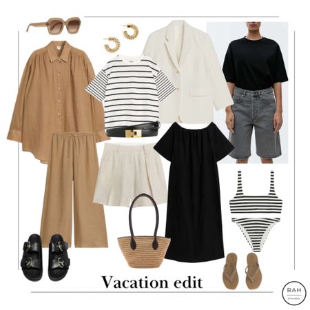Vacation Capsule ☀️
#summeroutfit #striped #t-shirt #leinenset

#LTKdeutschland #LTKswimwear #LTKsummer