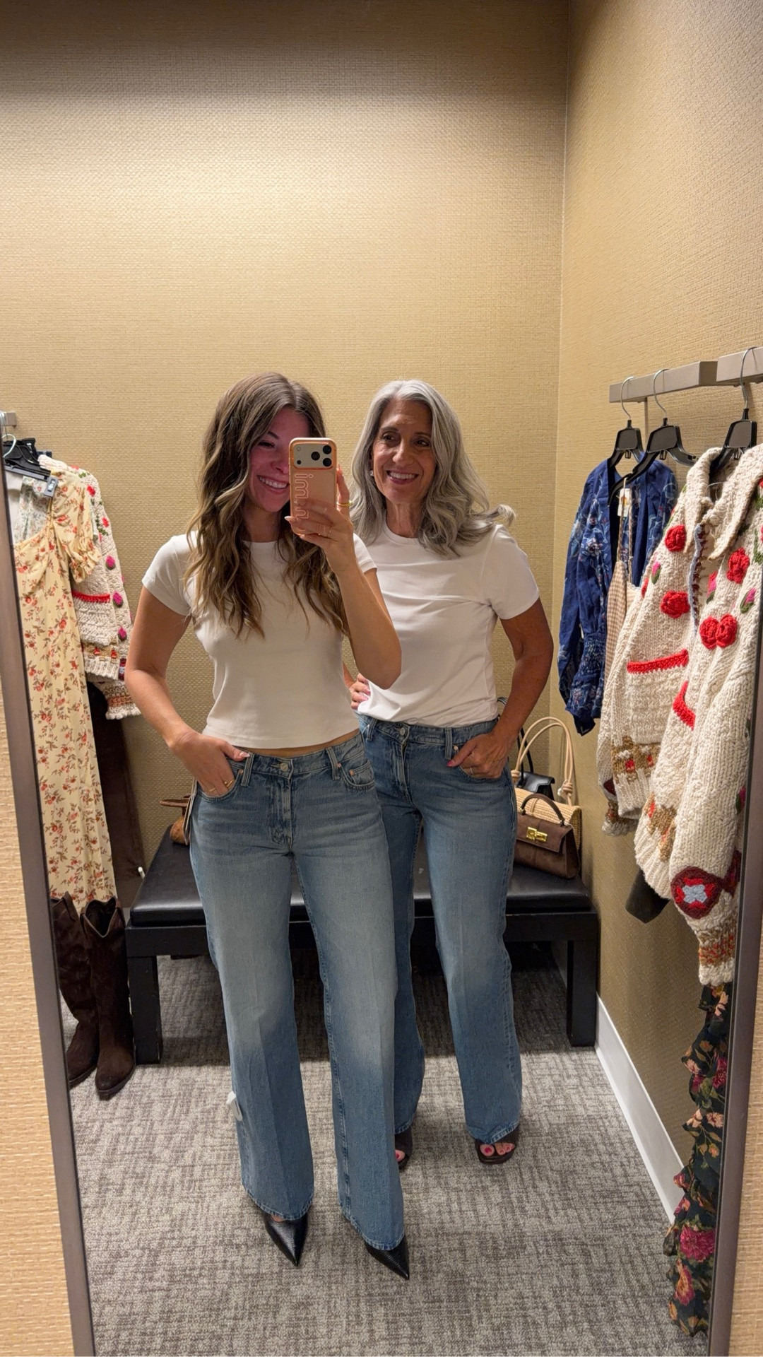 the denim edit 🤍 sharing my favorite nordstrom anniversary sale jeans that are perfect for everyday wear and fall styling!

i'm 5'4" and typically wear a small/2 & a 26 in jeans

mom is 5'4" and typically wears a medium/6 & 29 in jeans

denim, jeans, everyday outfits, casual outfits, wide leg denim, straight leg jeans, high rise jeans, fall wardrobe, capsule wardrobe, basic outfits, women’s fashion, neutral style, transitional fashion, weekend outfits, mom outfits, effortless style, affordable denim, everyday fashion, fall style, nordstrom finds