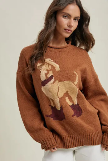 Yeehaw Pup Knit | The Collection Texas