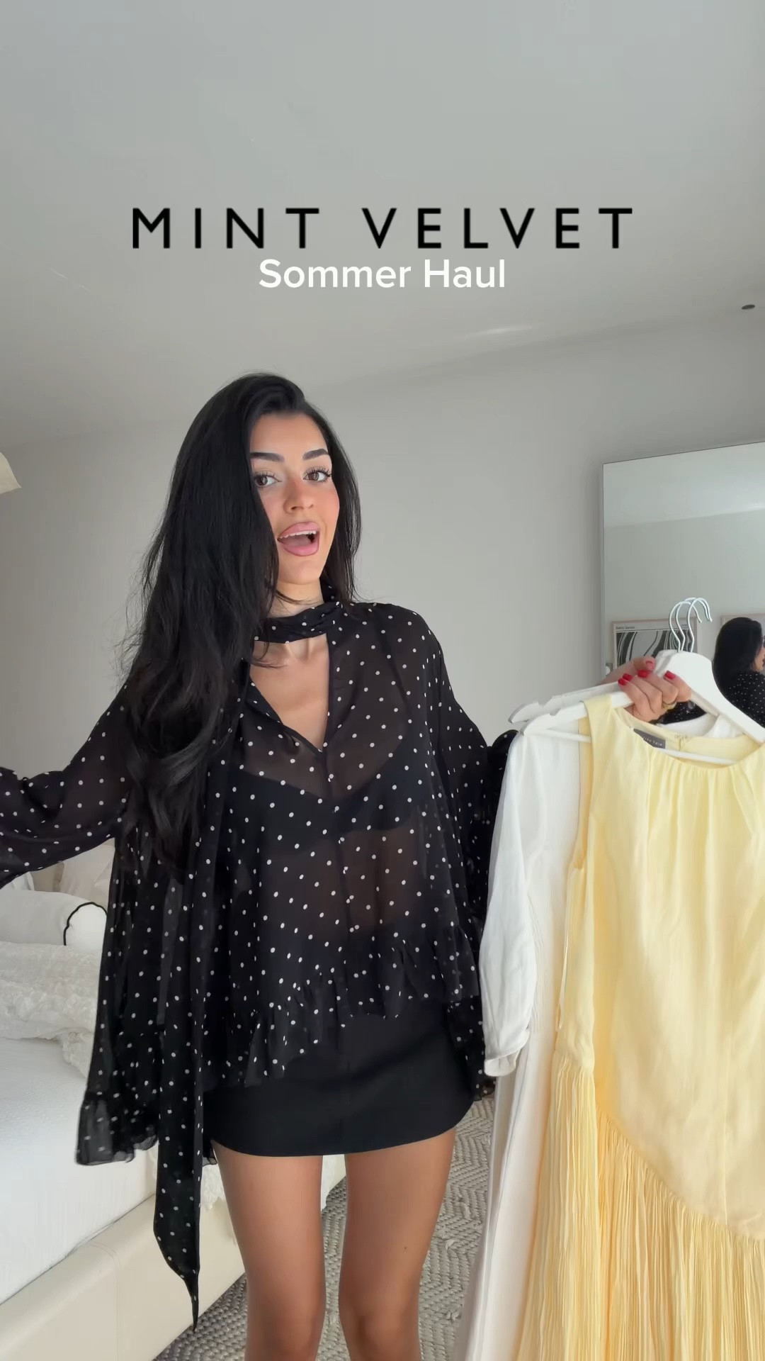 Anzeige @mintvelvet  Sommer Haul!! Hier gibt es wirklich die schönsten & hochwertigsten Pieces 🖤🥹 #mintvelvet