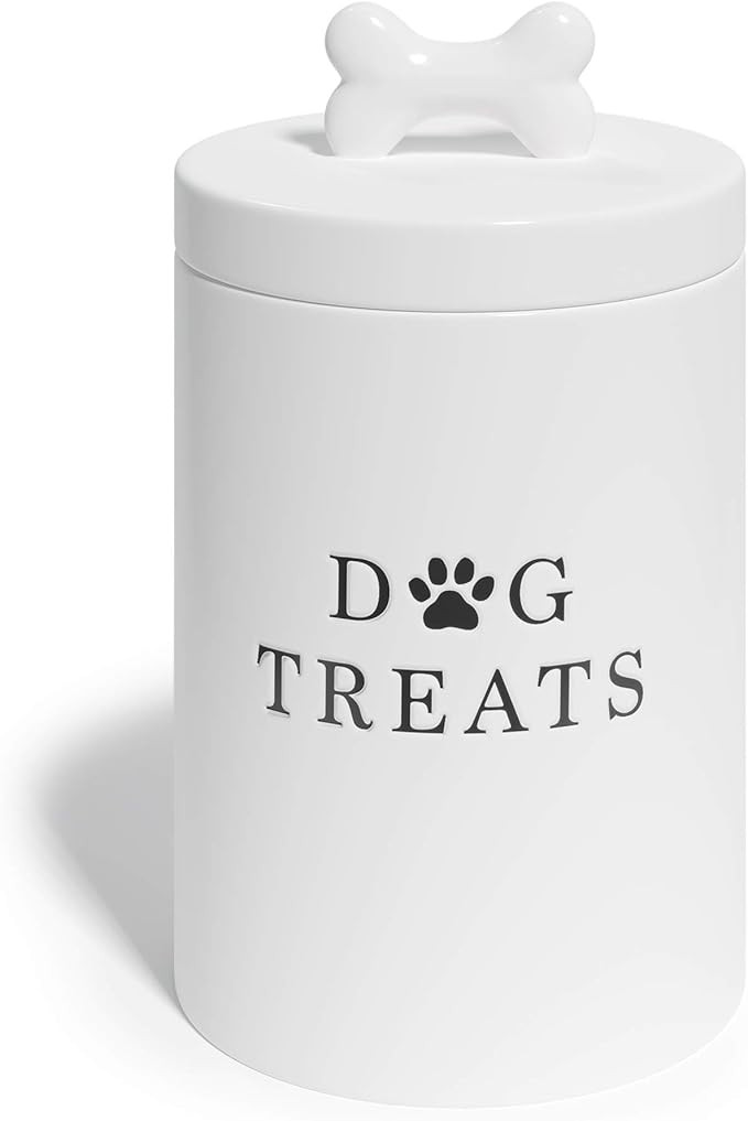Barnyard Designs Large Dog Treat Container Airtight, Cute Dog Treat Jar, Large Dog Treat Containe... | Amazon (US)