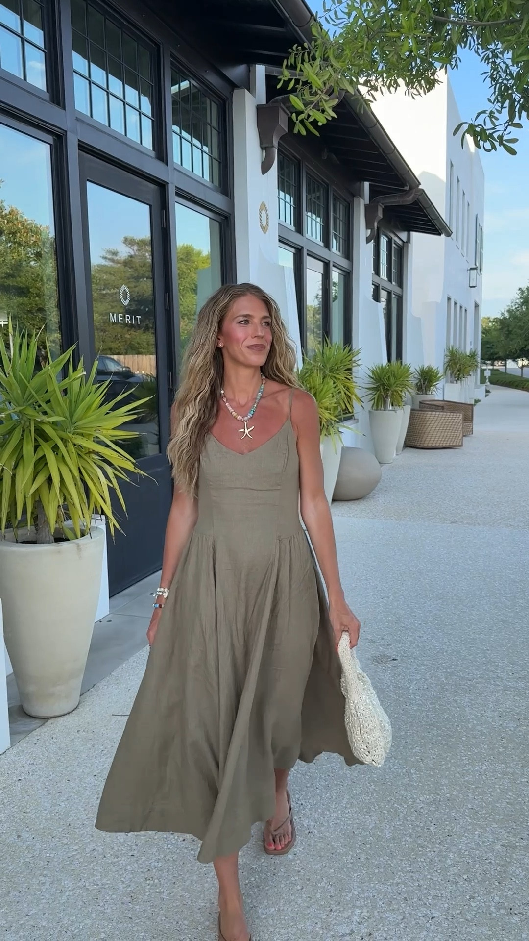 This linen dress was PERFECT! So flowy and runs tts. I am usually a 6 in Aritzia. 

Code BELL20 gets you 20% off bag and jewelry for a limited time. 
 

#LTKTravel #LTKSeasonal #LTKSeasonal #LTKTravel