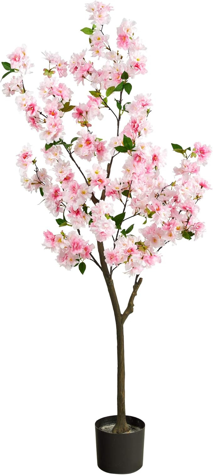 Nearly Natural 5ft. Cherry Blossom Artificial Tree | Amazon (US)