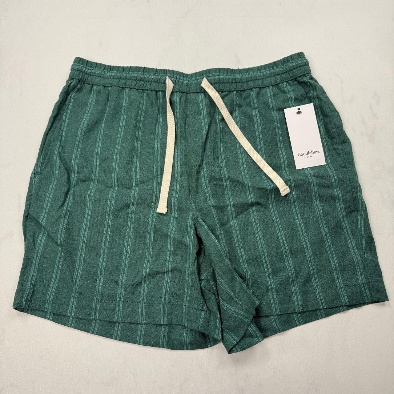 Goodfellow & Co Shorts Bermuda Green Modern Classic... | Depop US
