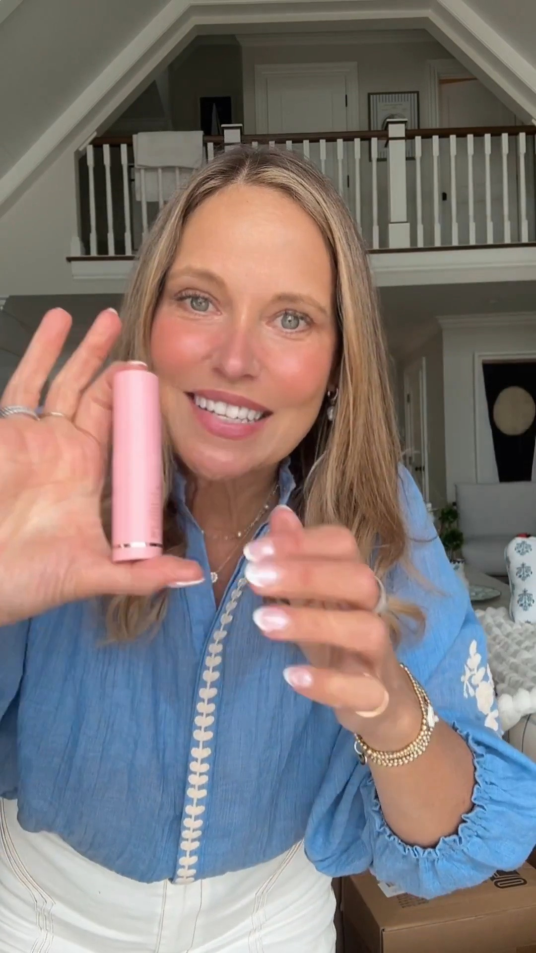 This Medicube PDRN Pink Collagen Volume Multi Balm is such a good under makeup skincare find for smoothing the look of fine lines and wrinkles. I love using this collagen balm stick on smile lines, under eyes, forehead lines, and dry areas before makeup because it helps create a hydrated, plumper-looking base. Such a good Korean skincare balm if you want an easy glow stick, wrinkle balm, and makeup prep product all in one.

#LTKmorningroutine #LTKmomlife #LTKselfcare