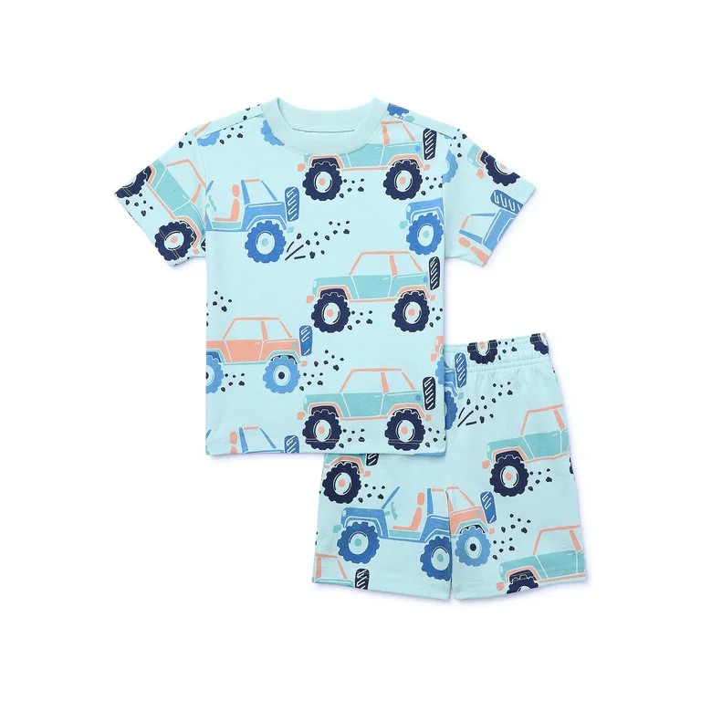 Garanimals Toddler Boy Print Jersey Outfit Set, Sizes 12M-5T - Walmart.com | Walmart (US)