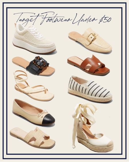 Target has so many adorable and affordable footwear options right now! ❤️ 20% off today too! 

#LTKsalealert #LTKfindsunder100 #LTKfindsunder50