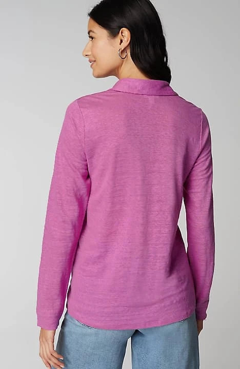 Linen-Knit Shirt | J. Jill