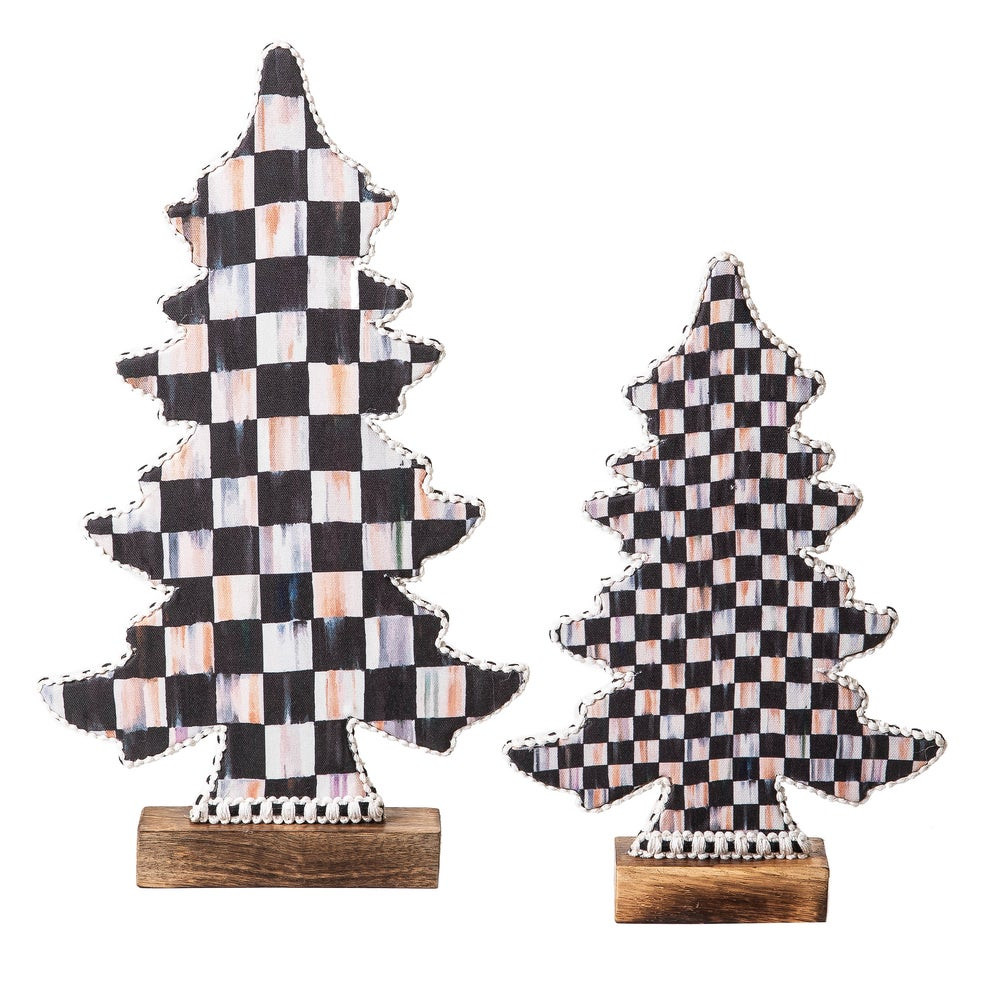 Courtly Check Forest Trees, Set of 2 | MacKenzie-Childs
