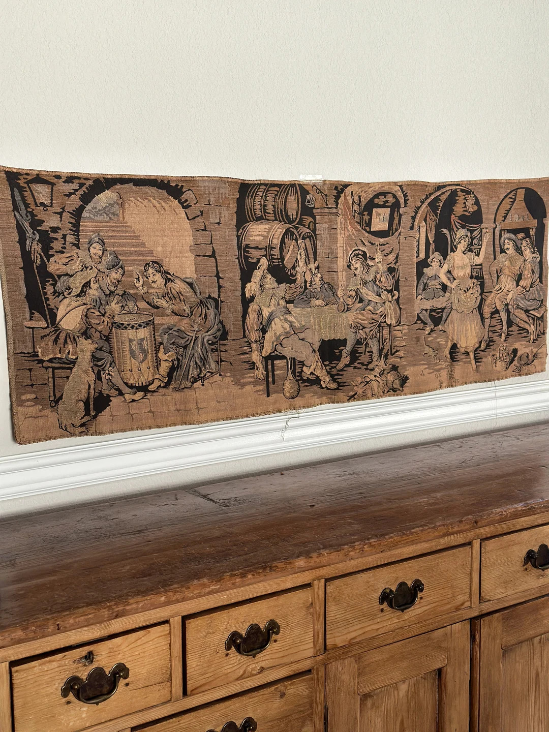 Antique Belgian Tapestry - Etsy | Etsy (US)