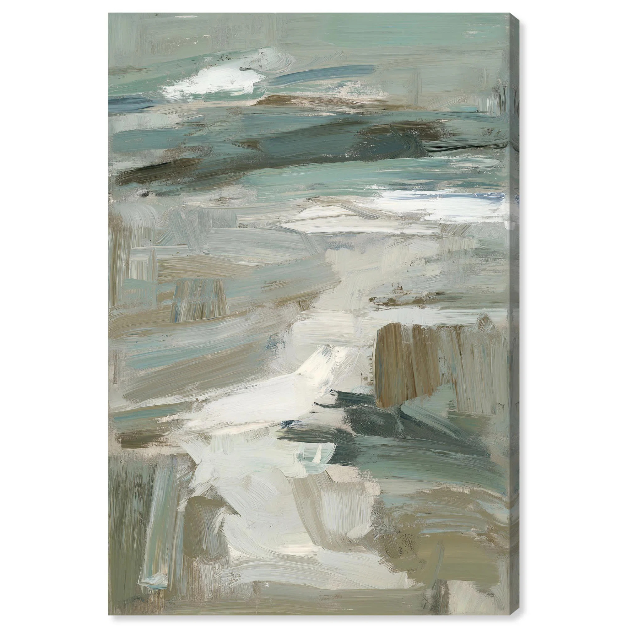 Art Remedy Quietude of Time Canvas Print Green Wall Decor by Art Remedy | Wayfair | Wayfair North America