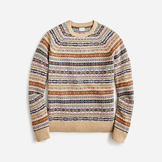 Fair Isle Sweater In Wool Blend | J. Crew US