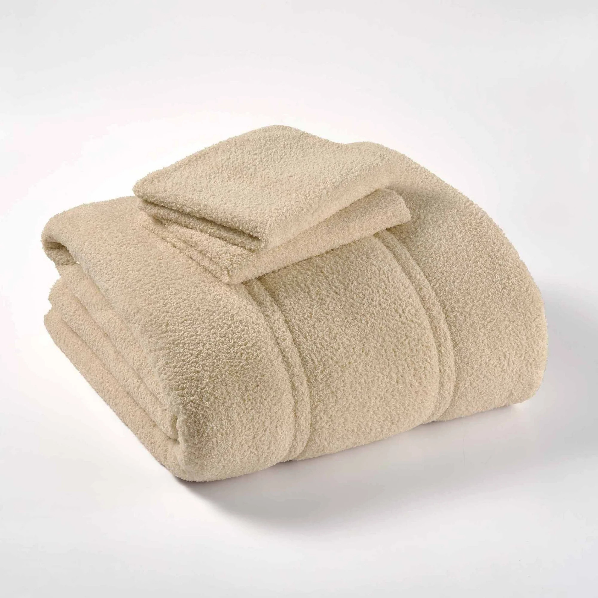 Better Homes & Gardens 3-Piece Cream Cozy Knit Comforter Set, Adult, Full/Queen | Walmart (US)