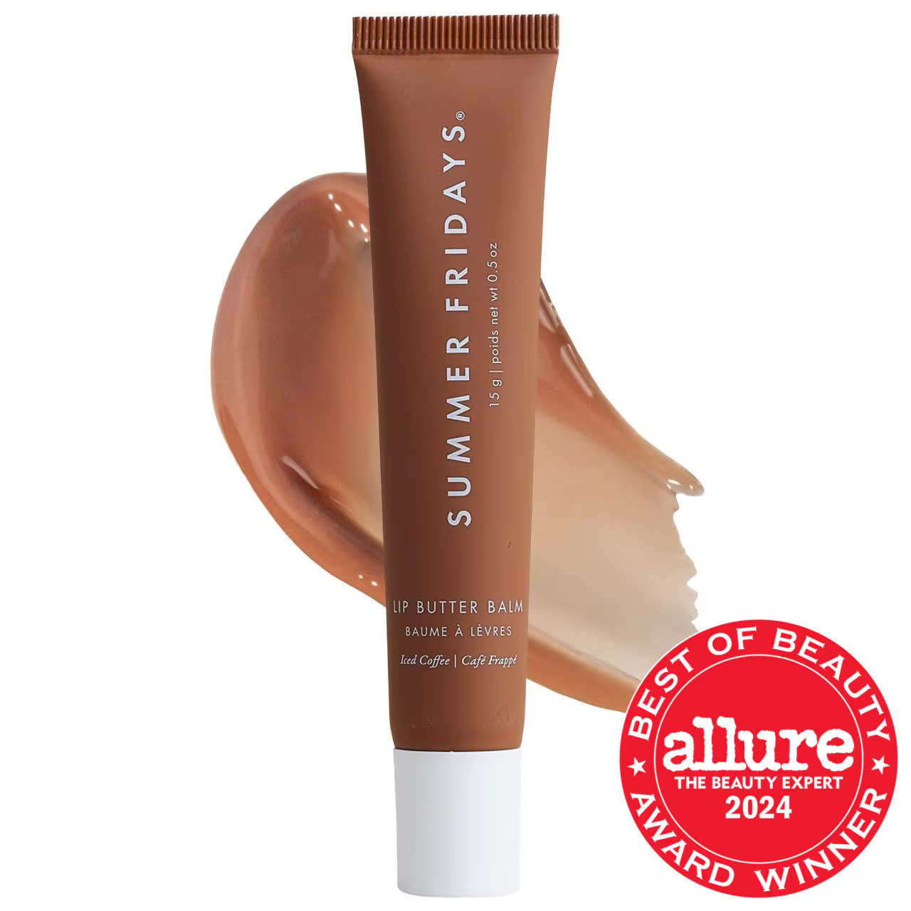 Summer Fridays Lip Butter Balm for Hydration & Shine Iced Coffee - sheer cocoa 0.5 oz / 15 g | Sephora (US)
