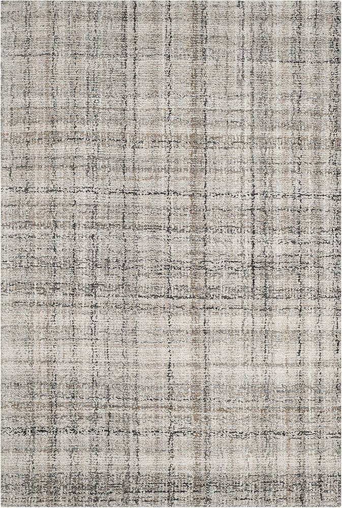 SAFAVIEH Abstract Collection Accent Rug - 2' x 3', Camel & Black, Handmade Wool & Viscose, Ideal ... | Amazon (US)