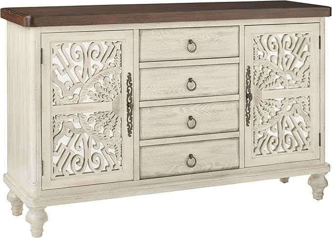 ACME FURNITURE Vermont Antique White Console Table | Amazon (US)