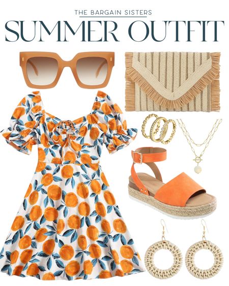Amazon Summer Outfit 

| Amazon Fashion | Amazon Finds | Summer Dress | Summer Sandals | Straw Bag | Puff Sleeve Dress | Orange Dress 

#LTKFindsUnder50 #LTKStyleTip #LTKSeasonal