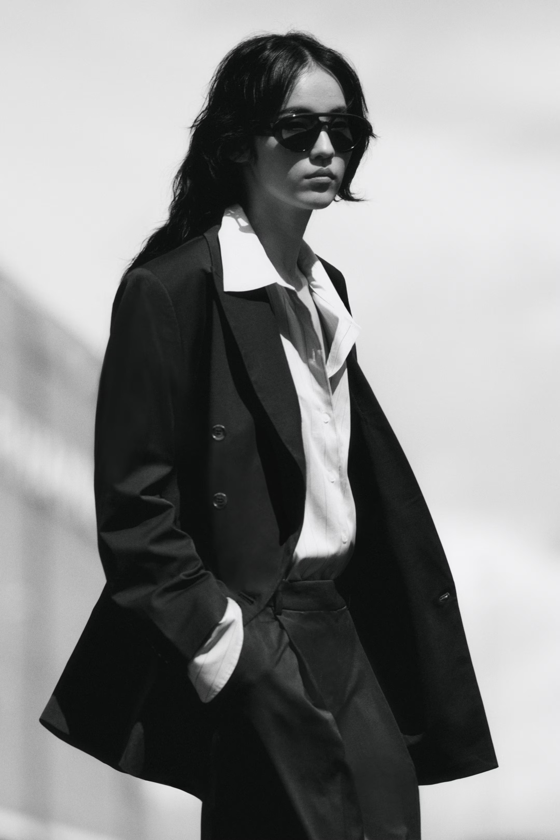 Oversized Twill Blazer | H&M (US + CA)