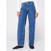 Calvin Klein Jeans 90'S Loose Straight Jean - Blue | Very (UK)