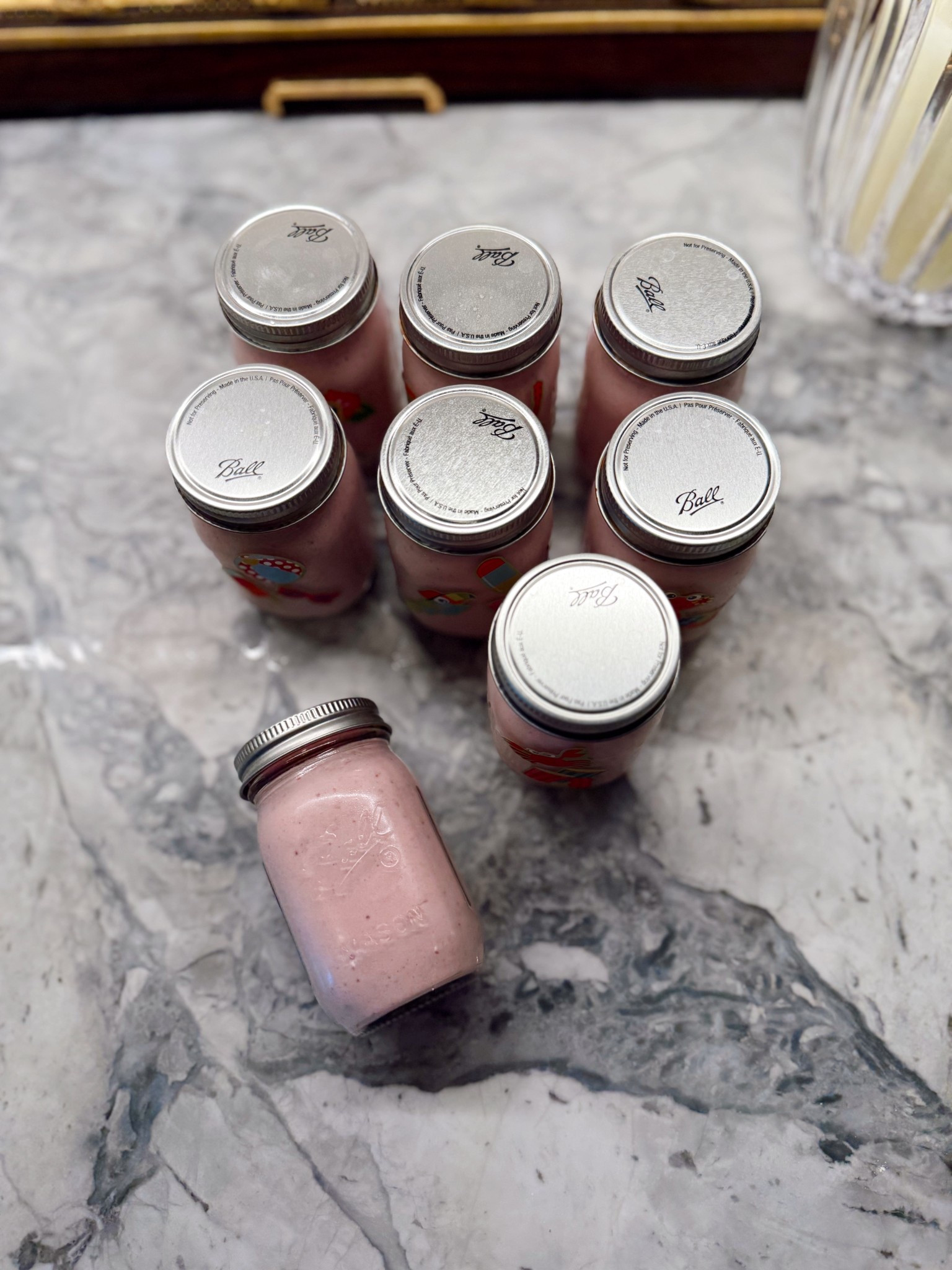 Glass yogurt drinks for easy grab & go snacks for kids!

#LTKKids #LTKHome #LTKFamily