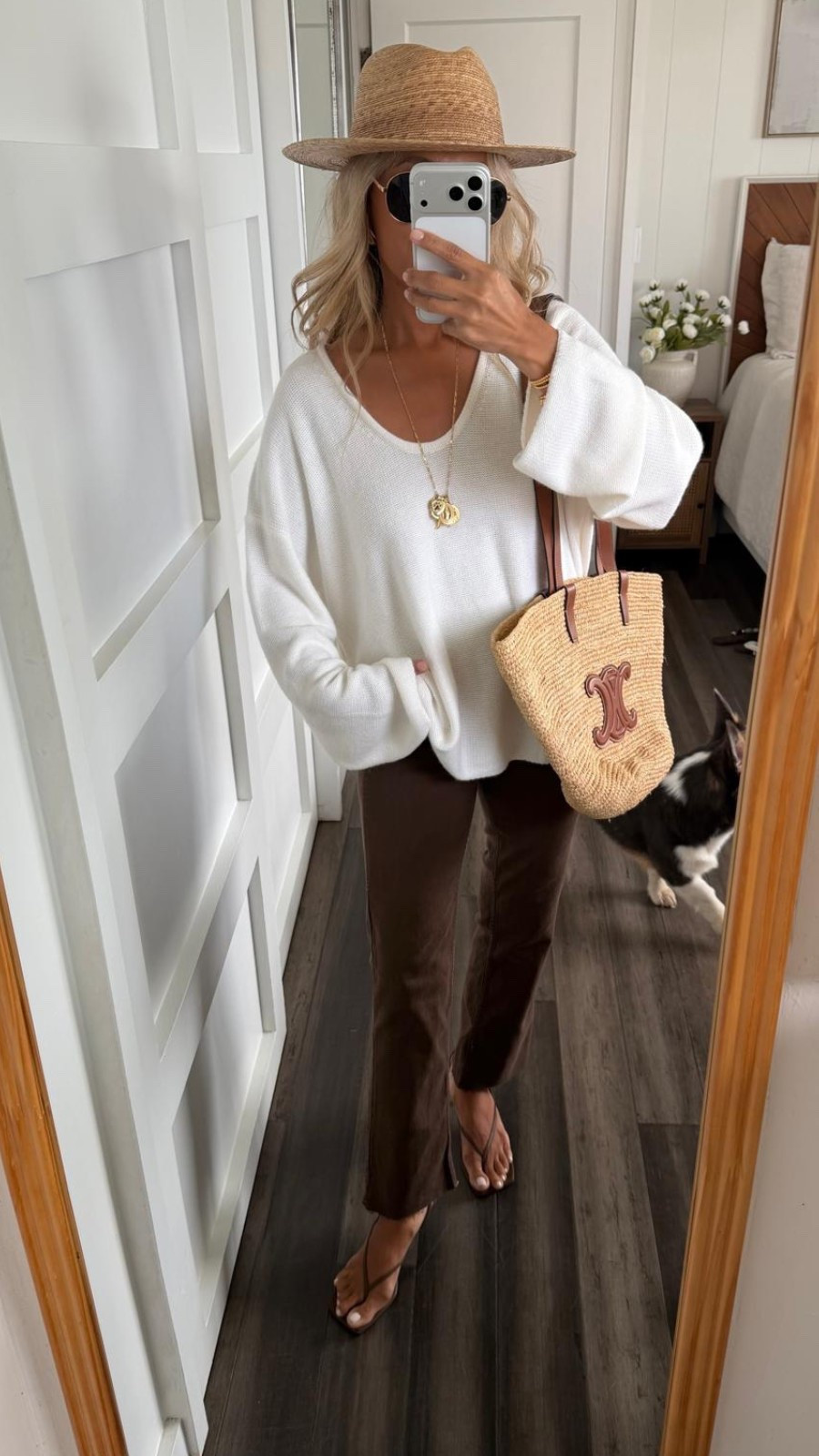 These ZARA JEANS!!!😍😍😍 Brown will be a BIG trend this year, these jeans are so good! Wearing a size 0, cropped but perfect length for me. Sweater is xs. 

#LTKPetite #LTKgrwm #LTKOver40