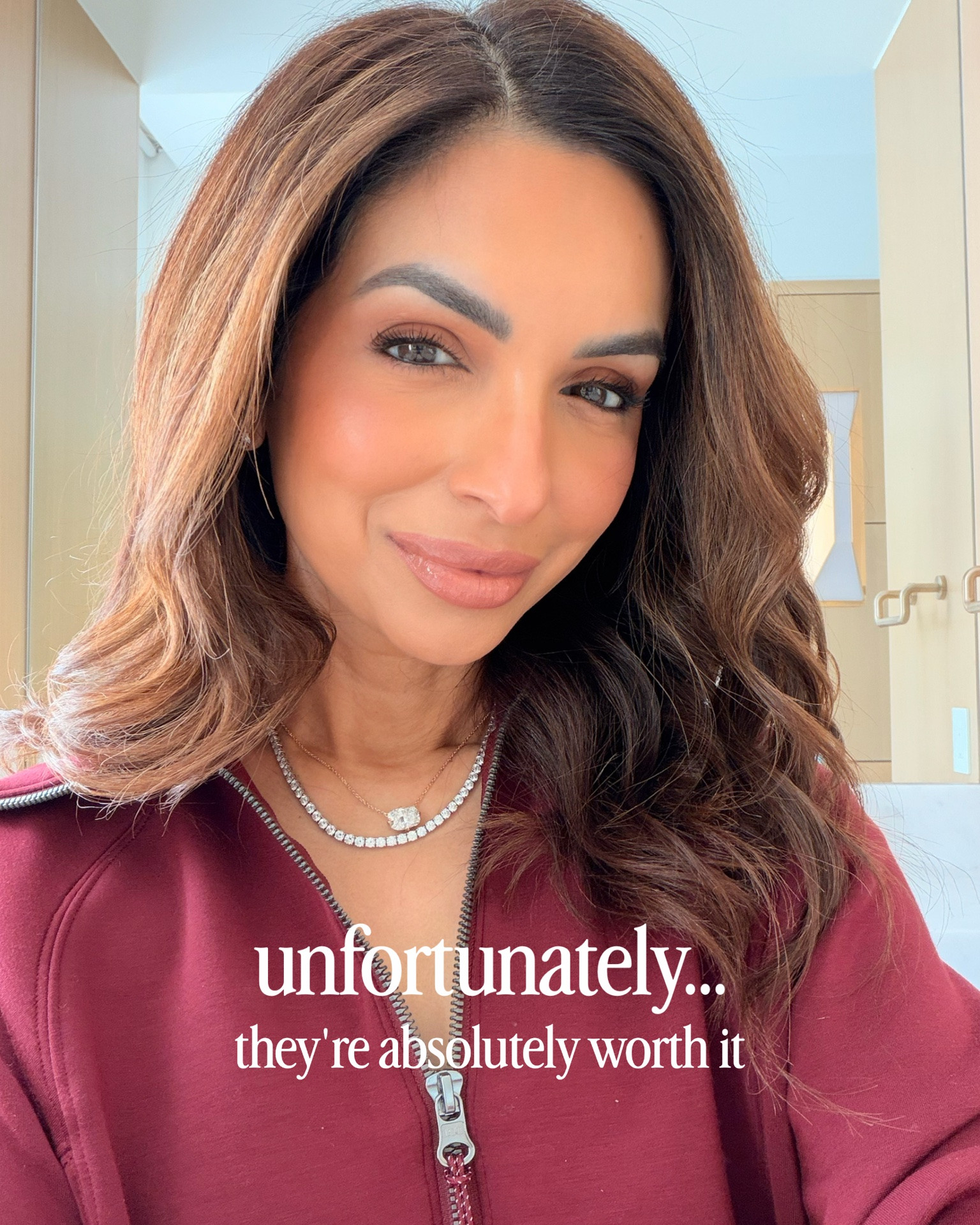 Unfortunately- they're absolutely worth it! 
Shade names:
Full coverage foundation shade 12
Bronzer shade medium
Eye shadow 25M
Blush shade 23