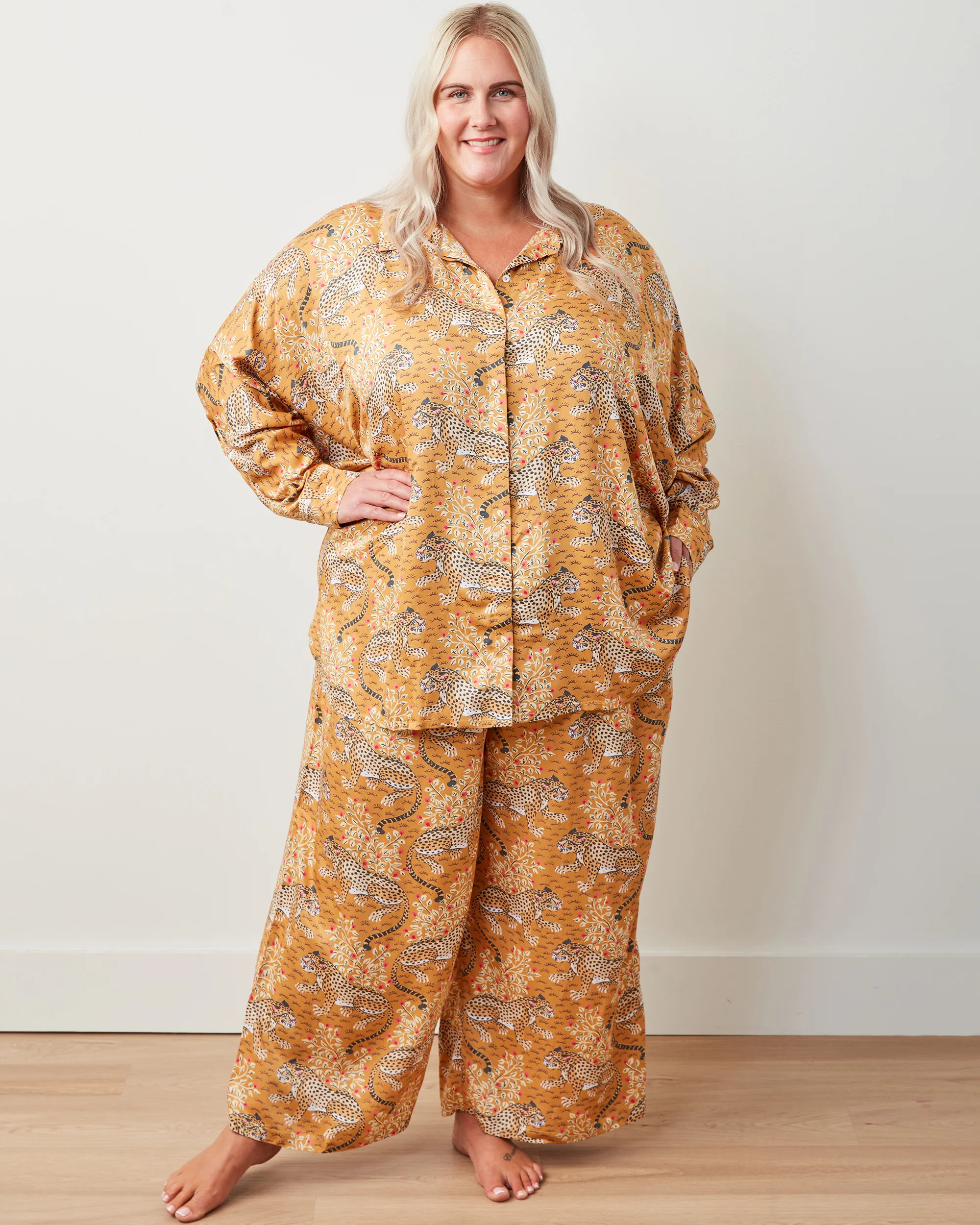 Bagheera - Tall Satin Stevie Set - Tobacco | Printfresh