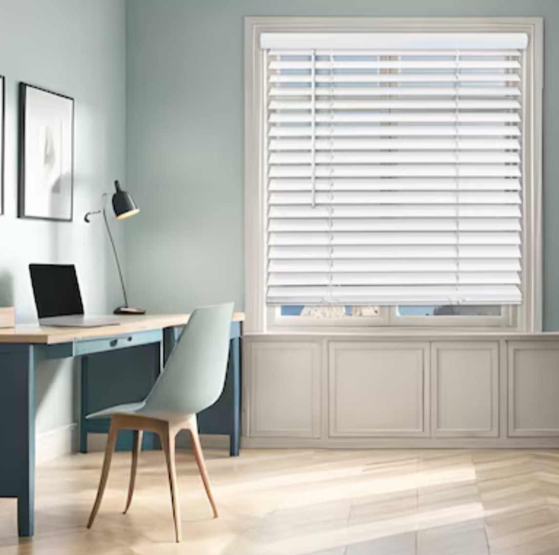 allen + roth Pre-cut 2-in Cordless Room Darkening Faux wood Horizontal blinds

#LTKFindsUnder100 #LTKStyleTip #LTKHome