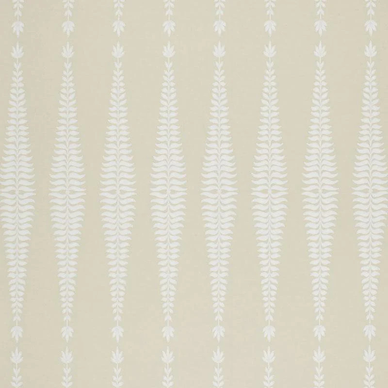 Schumacher Fern Tree Bone Wallpaper | DecoratorsBest