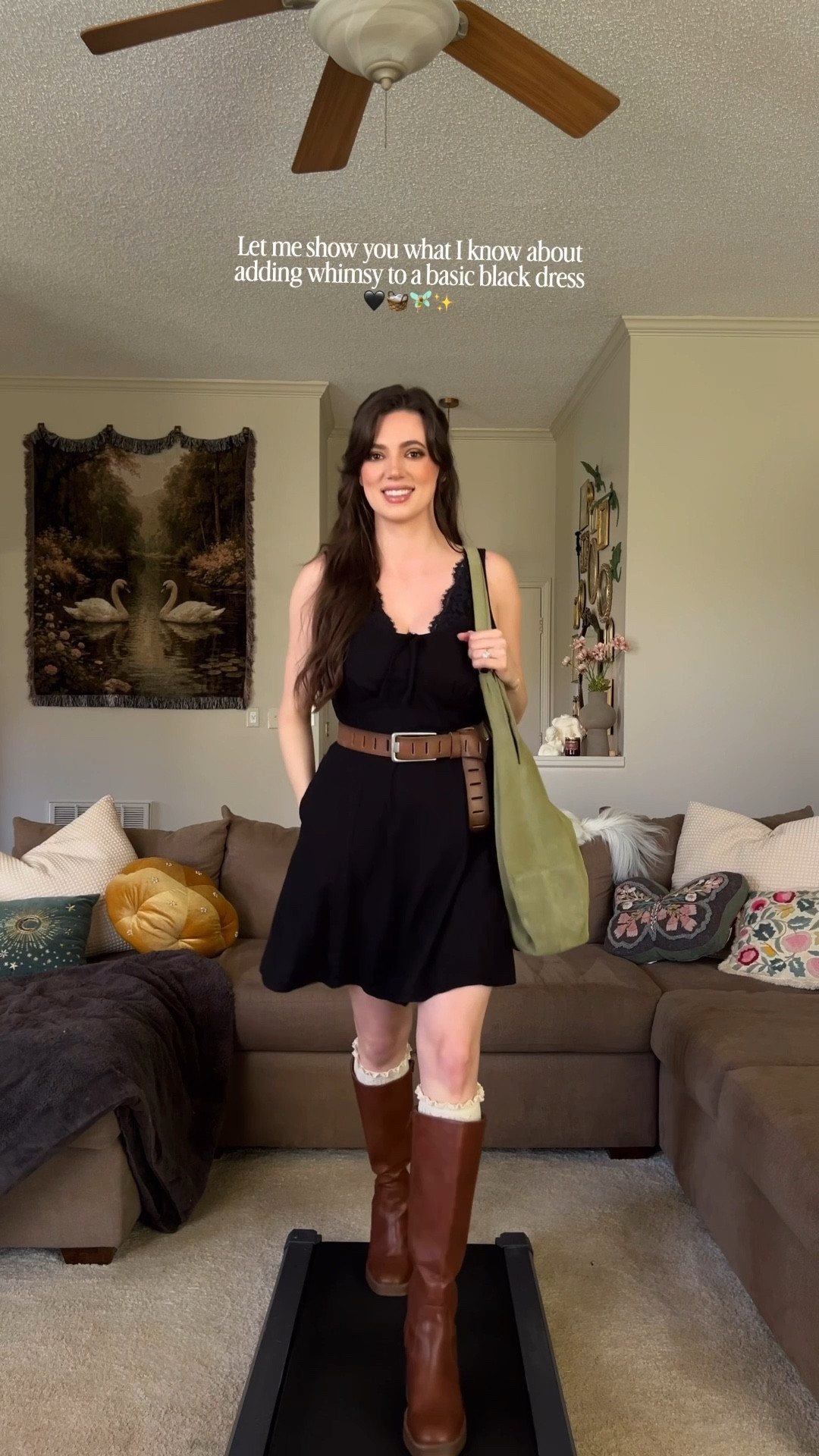 How to take a basic black summer dress and make it whimsical. ✨🖤 first ivory dress is in my April highlights on IG 

#LTKSeasonal #LTKootd