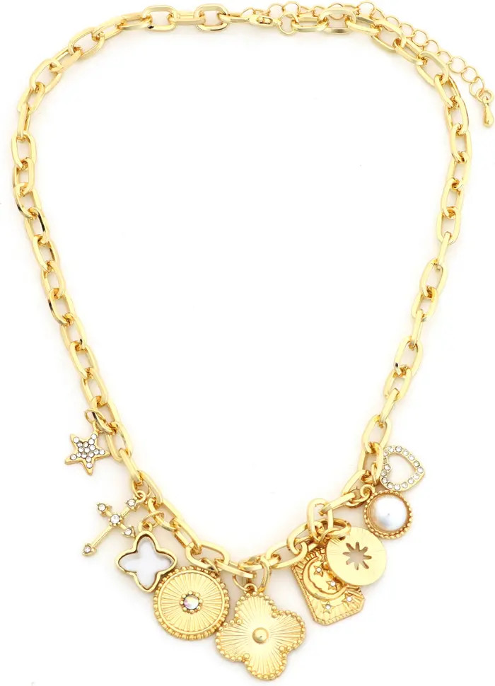 Panacea Clover Charm Necklace | Nordstrom | Nordstrom