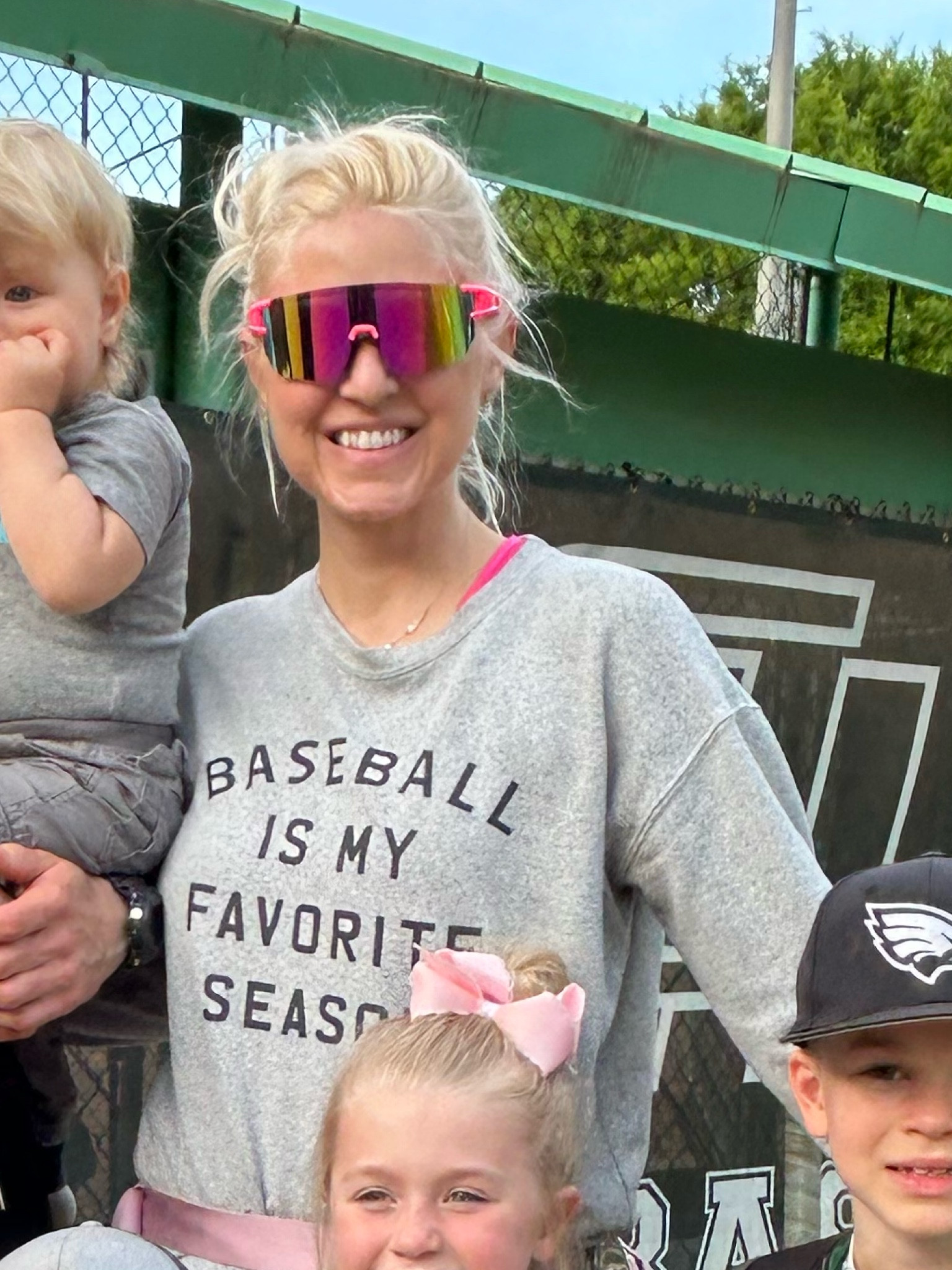 Be the coolest sporty mom ever, I love being a baseball mom 🕶️😎⚾️😍

#LTKActive #LTKfamily #LTKSeasonal