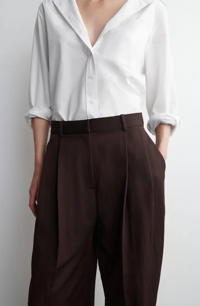 Pleated Wide Leg Pants | Nordstrom