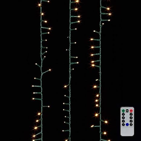 Raz Imports Snake Golden Green Wire with 1000 White Light and Remote, 73.8' | Amazon (US)