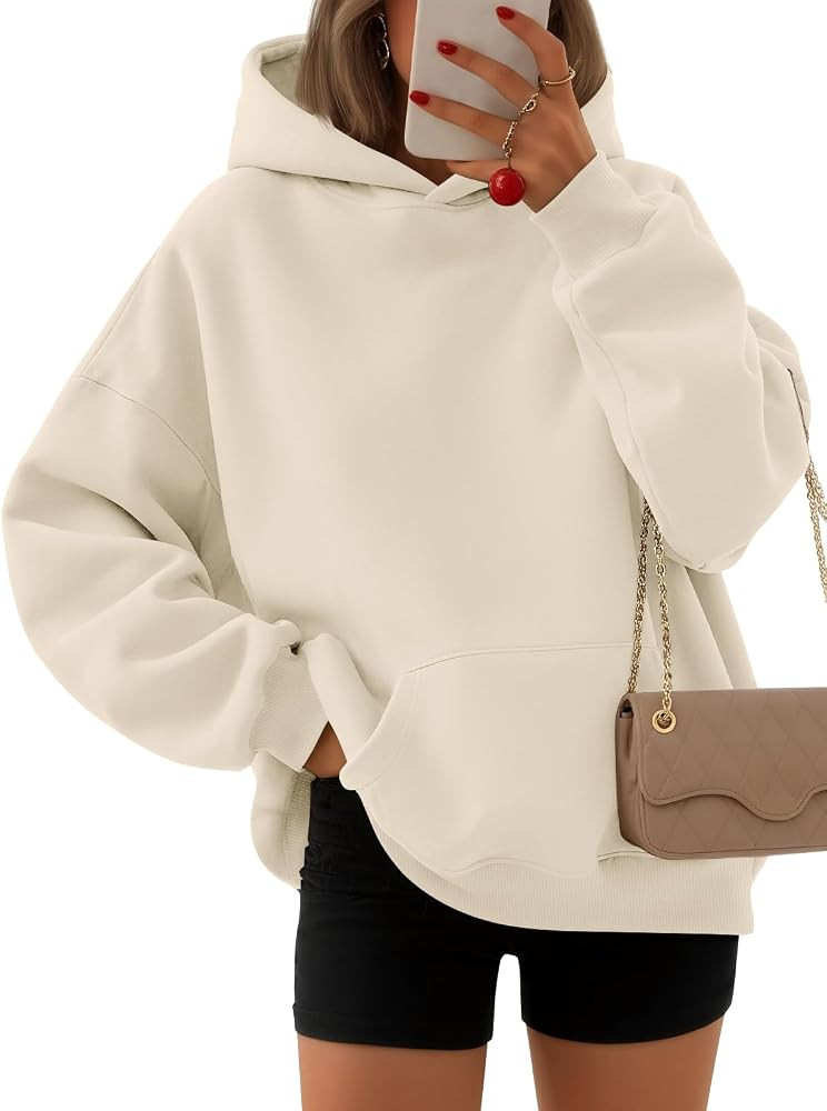 EFAN Women's Hoodies Oversized Sweatshirt Comfort Fleece Sweaters | Amazon (US)
