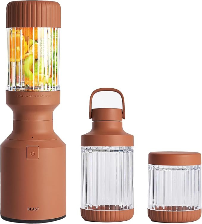 The Beast Mini Blender Plus | Mini Countertop Kitchen Blender | Blend Smoothies and Shakes, Dress... | Amazon (US)