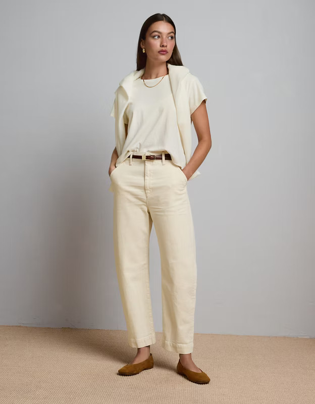 AE77 Premium Barrel Jean | American Eagle Outfitters (US & CA)