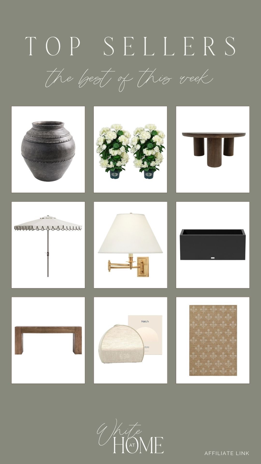Last week’s top sellers! Patio season picks, heirloom furniture favorites, lifestyle finds and more. Many deals are happening right now too! 

#LTKHome