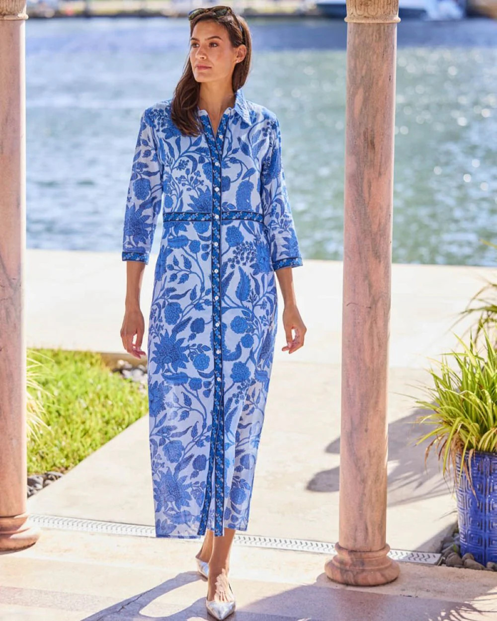 Minna Dress - Cotton Voile | Jude Connally