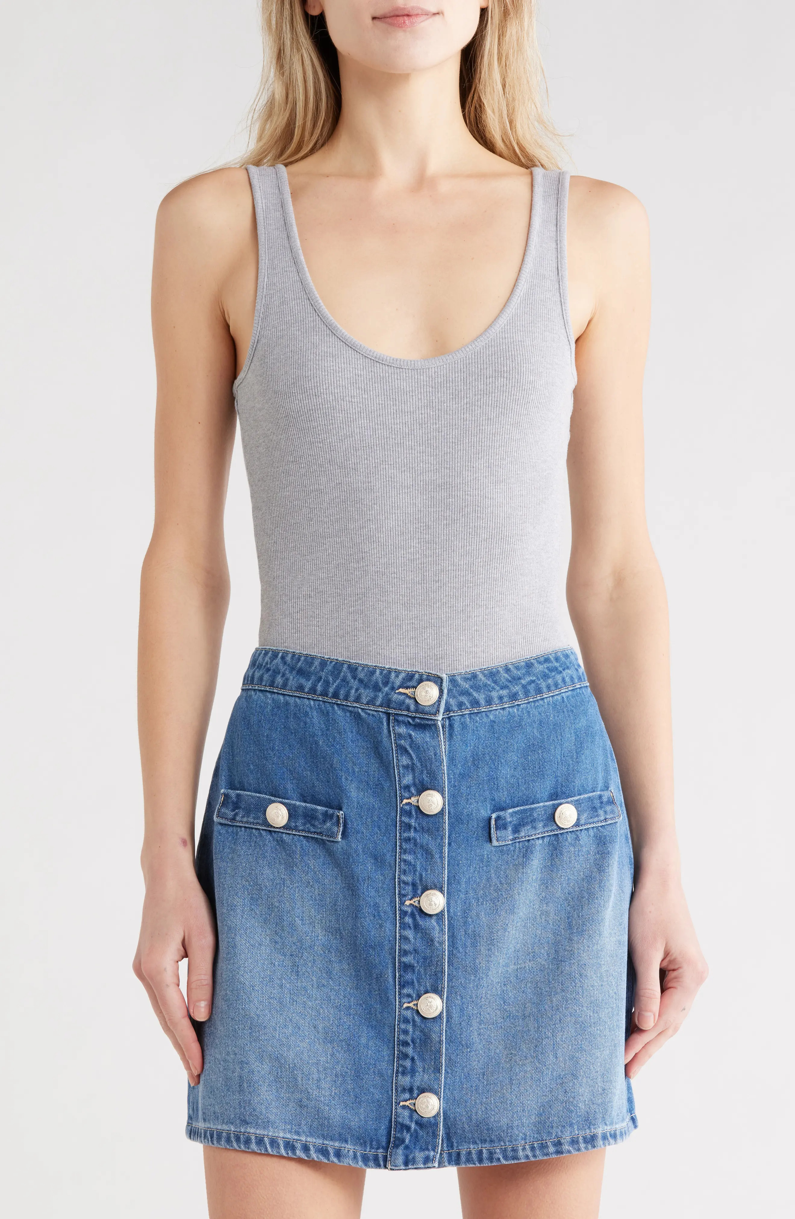 Nica Scoop Neck Tank Bodysuit (Women) | Nordstromrack | Nordstrom Rack
