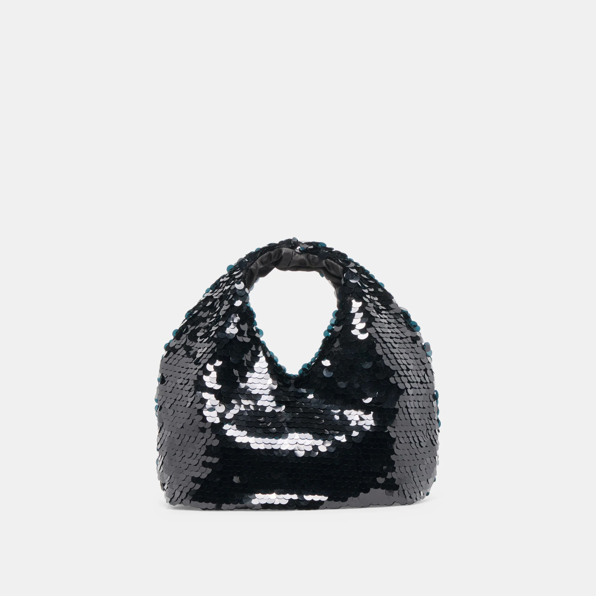 Dahlia Sequin Handbag Black Sequin | DolceVita.com