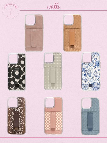 Have you tried Walli phone cases? These are my favorite. Why? Because of the colors, patterns, designs and the loop on the back for your fingers.

#LTKOver40 #LTKFindsUnder50 #LTKItBag