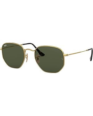 Ray-Ban Rb3548n Hexagonal Flat Lens Sunglasses | Amazon (US)