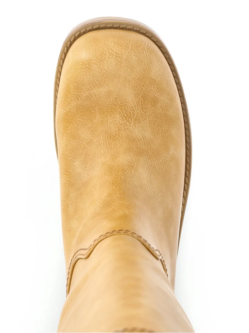 No Boundaries Women's Tall Riding Boot, Wide Width Available - Walmart.com | Walmart (US)