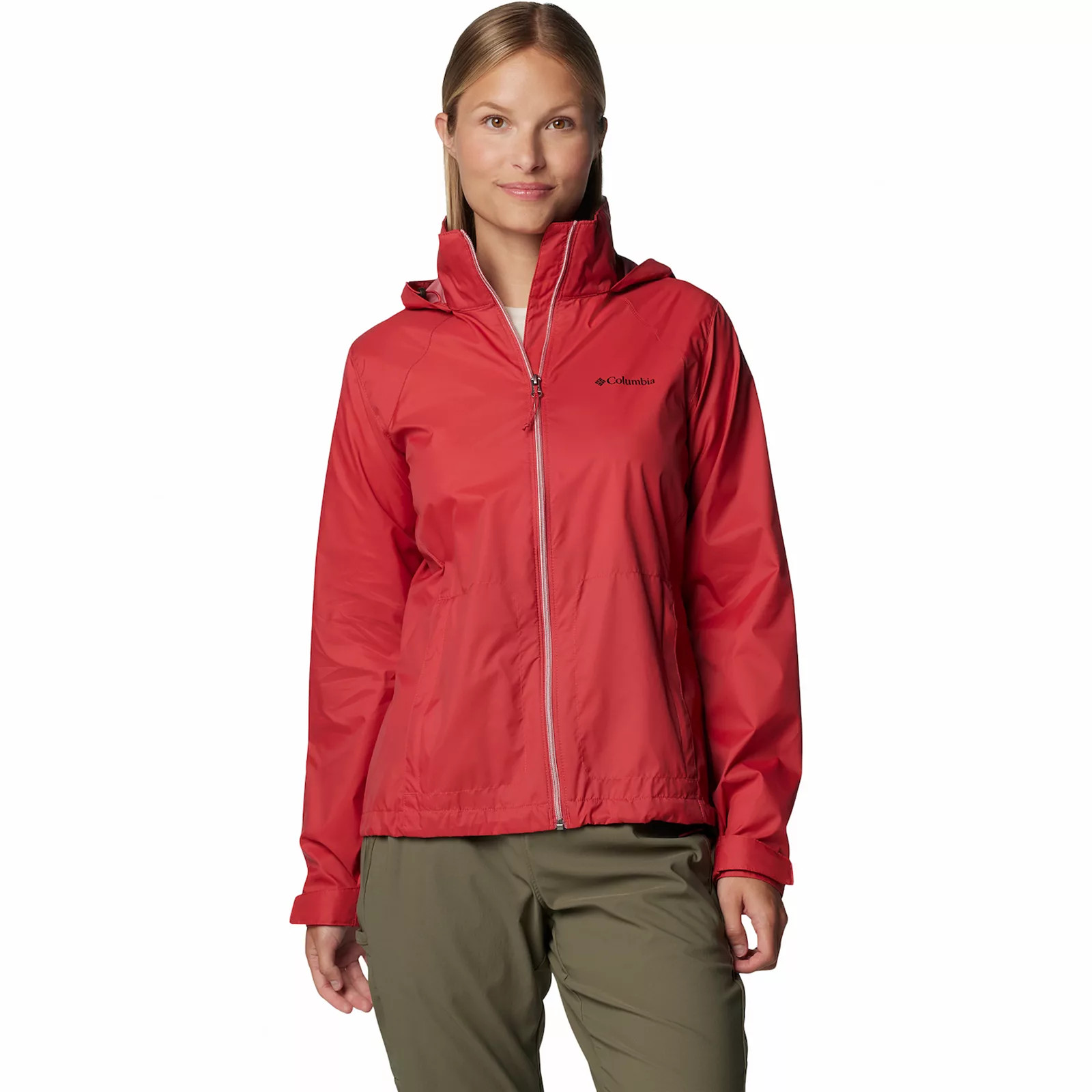 Women's Columbia Switchback IV Packable Rain Jacket, Size: Medium, Daredevil | Kohl's