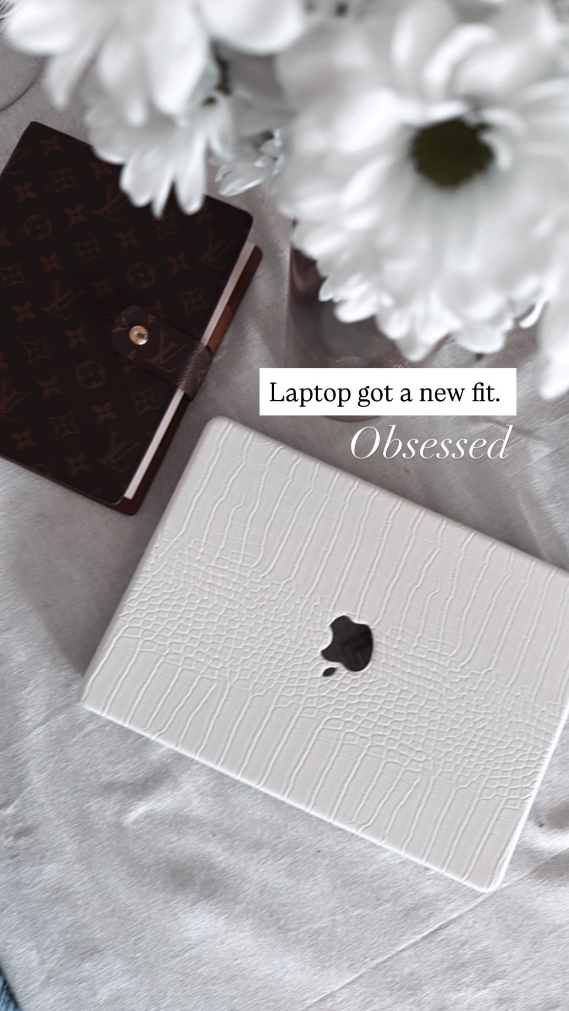The perfect cover for your MacBook. White croc is elite 

#LTKHome